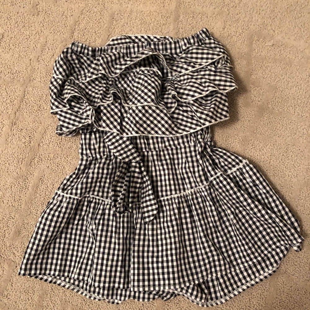 Plaid Two piece Set with Ruffles - Picture 6 of 8